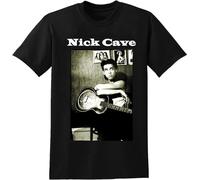 WEIMEIDA Nick Cave Photo Bad Seeds Grinderman The Birthday Party Mens T-Shirt Black M