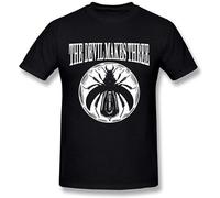 WEIMEIDA Nr Men's The Devil Makes Three 22 World Tour Concert T Shirt Black 3XL