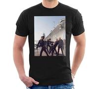 WEIMEIDA Roger Sargent Photography Turbonegro Band Photograph Men's T Shirt Black M