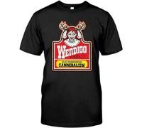 WEIMEIDA T-Shirts Wendigo Shirt Old Fashioned Cannibalism T-Shirt Gift Mens Man Black XL