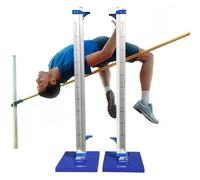 WEIMILOR Estándares de Salto de Altura para competición en Atletismo, Rango de Altura: 30-230 cm / 0,98 pies-7,54 pies. Soportes de Aluminio con múltiples Soportes para Salto de Altura
