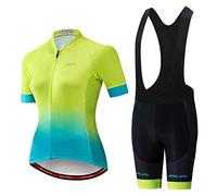 weimostar Maillot de ciclismo para mujer MTB Tops Mountain Bike Jersey Camisas manga corta verano, 36 (Reino Unido), M = Chest 32.3-34.6"