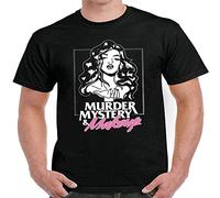 Weinafang Bailey Sarian Merch Murder Mystery and Makp T-Shirt Men Black 3XL