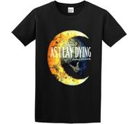 Weinafang Men's As I Lay Dying Shadows Are Security Cotton T Shirt Black XL