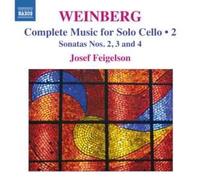 Feigelson,Josef - Weinberg : Musique pour violoncelle seul, vol. 2