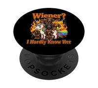¿Weiner? Apenas conozco a su Perro Gracioso PopSockets PopGrip Adhesivo