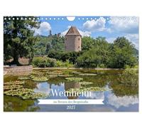 Weinheim im Herzen der Bergstraße (Wandkalender 2027 DIN A4 quer), CALVENDO Monatskalender: Die große Kreisstadt Weinheim überzeugt mit ihrer Altstadt, den Burgen und dem einladenden Marktplatz.