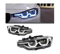 WEINUANXIN Luz Giro Señal Coche Para 3 Series F30 2013-2016 Luces Delanteras Estilo LCI DRL Diurnas Retroadaptación Proyector Facelift Conjunto Faros Delanteros Coche