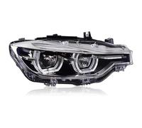 WEINUANXIN Luz Giro Señal Coche Para B&mw F30 F35 2013-2018 320i 318i 325i 330i 328Li DRL Angel Eye Beam Lámpara Cabeza Coche Conjunto Faros Faro Luz