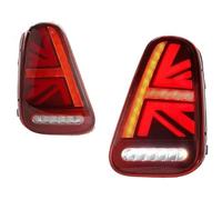 WEINUANXIN Luz Giro Señal Coche Para M&ini Para Coopers Para R50 Para R52 Para R53 Señal Giro Trasera Luces Traseras Freno Coche Conjuntos(2pcs Red)