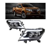 WEINUANXIN Luz Giro Señal Coche Para NAVARA NP300 2014-2021 Faros Delanteros Coche Automáticos Luces Delanteras Antiniebla Freno Marcha Atrás Conjunto DRL