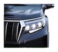 WEINUANXIN Luz Giro Señal Coche Para T&oyota Para Prado 2018-2020 LC150 DRL Lámpara De Cabeza Bombilla Bi Xenon Luces Antiniebla Tuning Faros Conjunto De Faros Delanteros De Coche