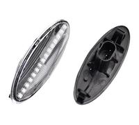 WEINUANXIN Luz Giro Señal Coche Para T&oyota Para Yaris Para RAV4 2005-2009 Para Auris Para COROLLA Lámpara Dinámica Indicador Lateral Luces De Señal De Giro De Coche(Dynamic Crystal)