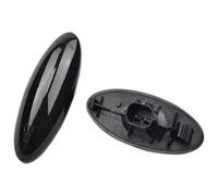 WEINUANXIN Luz Giro Señal Coche Para T&oyota Para Yaris Para RAV4 2005-2009 Para Auris Para COROLLA Lámpara Dinámica Indicador Lateral Luces De Señal De Giro De Coche(Dynamic Smoked)