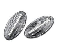 WEINUANXIN Luz Giro Señal Coche Para Vauxhall Para Agila Mk2 2008-up Indicador Lateral Dinámico Luces Indicadoras Señal Giro Coche(Dynamic Crystal Type)