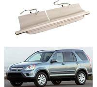 WEIQQI Coche Maletero Cubierta De Carga RetráCtil para CRV 2002-2006, Cubierta De Maletero Paquetes Tronco Carga Pantalla Retráctil para Maletero