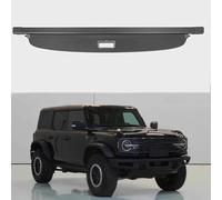 WEIQQI Coche Maletero Cubierta De Carga RetráCtil para Ford Bronco 2021-2024, Cubierta De Maletero Paquetes Tronco Carga Pantalla Retráctil para Maletero