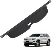 WEIQQI Coche Maletero Cubierta De Carga RetráCtil para Jeep Grand Cherokee 2011-2016, Cubierta De Maletero Paquetes Tronco Carga Pantalla Retráctil para Maletero