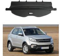 WEIQQI Coche Maletero Cubierta De Carga RetráCtil para SsangYong Korando 2014-2018, Cubierta De Maletero Paquetes Tronco Carga Pantalla Retráctil para Maletero