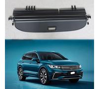 WEIQQI Coche Maletero Cubierta De Carga RetráCtil para VW Tiguan 2017-2022, Cubierta De Maletero Paquetes Tronco Carga Pantalla Retráctil para Maletero