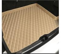 WEIQQI Cuero Funda Maletero Protector, para VW CC 2019-2021 Alfombrilla Maletero Coche Impermeable Antideslizante Moqueta,Beige/A