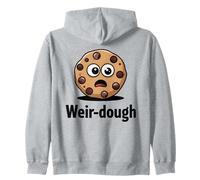 Weir-Dough Divertido Sorprendido Cookie Dibujos Animados Juego de Palabras Sudadera con Capucha