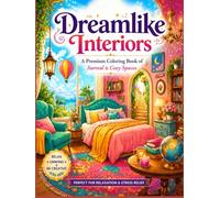 Weird Cozy Rooms - A Whimsical Adult Colouring Book: Surreal Dreamy Interiors, Floating Furniture & Imaginative Holiday Fun (CozyWhimsy Series)