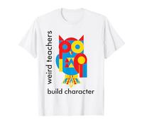 Weird Teachers Build Carácter Búho Lindo Camiseta
