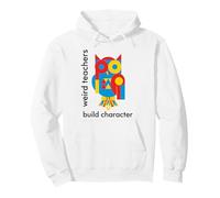 Weird Teachers Build Carácter Búho Lindo Sudadera con Capucha