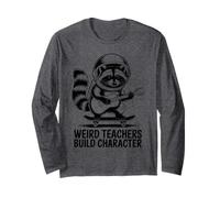 Weird Teachers Build Character Raccoon Space Guitar Manga Larga