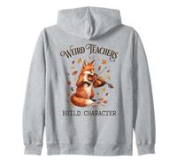 Weird Teachers construye el Personaje Fox Violin Caprichoso Sudadera con Capucha