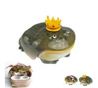 Weird Toad Earbuds Case Compatible with Airpods 4 / Pro 3, Creative Animals Design, Soft Anti-Scratch Protector, Unique Gift (Crown,for airpods 4)