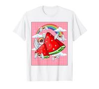 Weirdcore Aesthetic Kawaii Sandía Ojos Globos oculares Camiseta