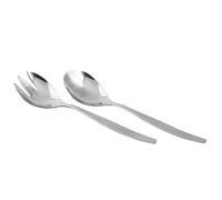 Weis Cubiertos de Ensalada de Acero Inoxidable, Plata, 20 x 5 x 5 cm