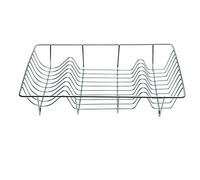 Weis Escurridor de Platos de Acero Inoxidable, Plateado, 45 x 35 x 10 cm