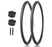 WEISHIDAI 2PCS 700x41c Neumático De Bicicleta Y Cámara con Palancas 700 41c Protección Antipinchazos Accesorios De Repuesto para Bicicletas para Carretera, Montaña, Grava, Híbridas