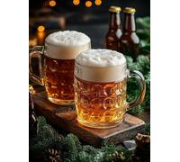 WEISHIWE 5D Diamond Painting Copa de cerveza, Pintura Diamante Kit Completo Estilo Mosaico Manualidades Adultos Regalo Niños, Diamond Painting Para Decoración De Pared Del Hogar 30x40 cm x-728