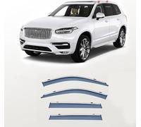 WEISLA Derivabrisas para Volvo XC90 SPA 2015, Visera Ventana Protector Lluvia Y Sol Cubierta Toldos Sombra Visera de Ventana