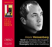 Weissenberg - Ravel;Schumann: Alexis Weissenberg Interpreta