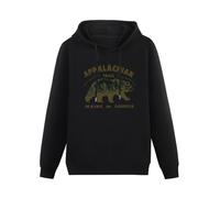 WEISULANG Appalachian Trail Hoody Great Smoky Mountains Cool Escursionismo Escursionista Uomini Donne Hoodie Black XL