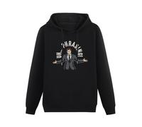 WEISULANG Archer Mens Hoody - Uh Phrasing Archer Under Words Image Hoody Sweatershirt Black XXL
