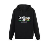 WEISULANG Lighthouse Lounge Goonies Inspired Hoody - Retro 80S Eighties Movie Film Hoodie Black S