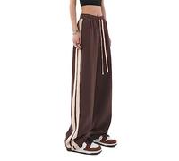 WEITING 2023, Pantalones de chándal Unisex para Mujer, Pantalones Largos Holgados Informales Harajuku, Pantalones Y2k, Ropa de Calle, Estilo Vintage Punk, cordón Acogedor