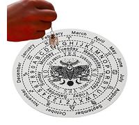WEITING adivinación para radiestesia péndulo madera | Suministros brujería del altar Wiccan - Herramientas adivinadoras para prácticas espirituales y ocultas, Reiki Energy