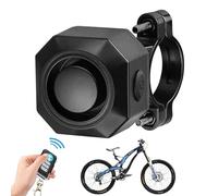 weiting Alarma Antirrobo para Bicicletas - De Seguridad Ciclista Remoto USB Recargable 110dB Fuerte,Alarma para Ciclismo Anti-Robo,para Scooter Moto Coche Remolque
