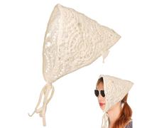 weiting Bufanda De Cabeza Triangular,Diademas De Punto Para Mujer - Pañuelos De Ganchillo Florales | Bandana Diadema Corbata Pañuelo De Punto Pañuelos Para El Cabello Para Mujeres Niñas Pañuelo Para