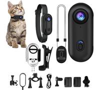 WEITING Cámara Corporal | Cámara de Acción Pequeña, Minúscula Impermeable para Vlogging, Deportes, Ciclismo, Gimnasio, Senderismo y Exteriores, Gran Angular 170 Grados