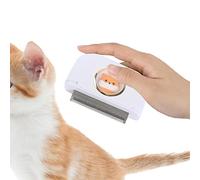 WEITING Cepillo de de gato | Cepillo de gato para desprendimiento y aseo | Cepillo suave para quitar el de de gato, herramienta de desenredado de masaje para perros y gatos