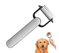 weiting Cepillo Para Gatos Anticaída - Cepillo para Eliminar Pelo de Perro | Peine Desenredador Doble Cara Para Goldendoodle Caniche Animales Eliminar Subpelo