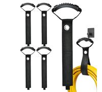 weiting Correas Envolventes para Almacenamiento - 5 Piezas Organizador para Cables Resistentes - Sujetador Multiusos con Anilla para Taller Garaje Jardín Hogar